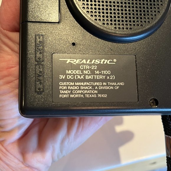 io Shack cassette recorder/player CTR-22 - Picture 14 of 14